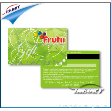 China High Quality Magnetic Stripe Card/Membership Card/PVC Card/Plastic Gift Card/PVC VIP Cards